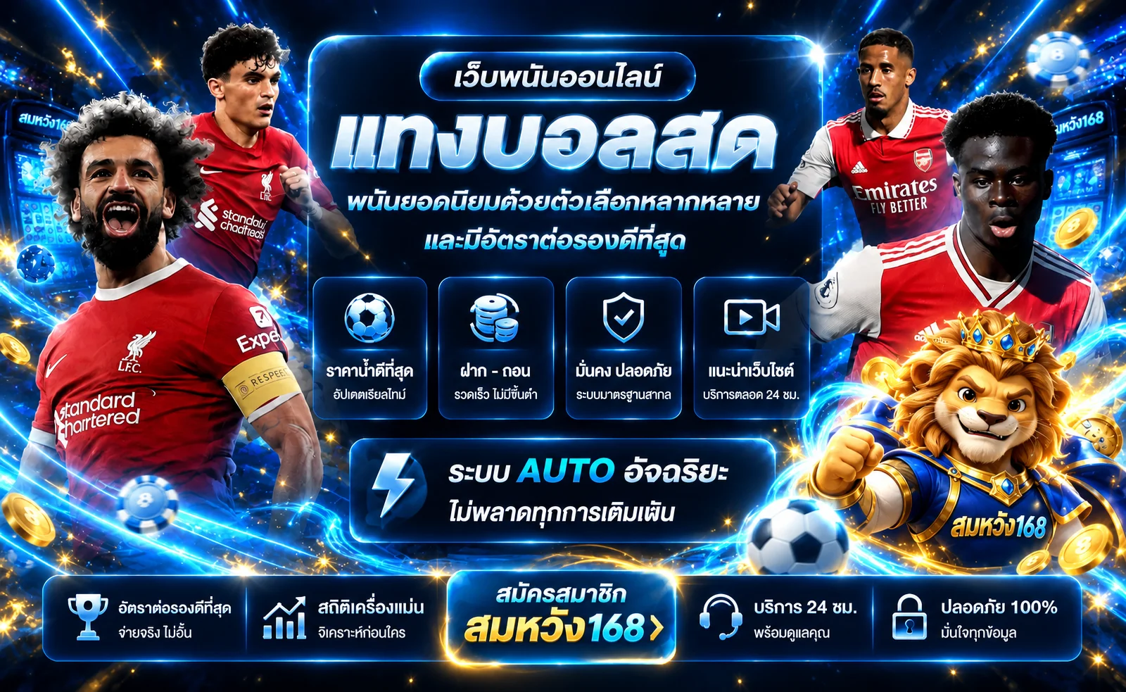 สมหวัง168 ผลบอลสดและข้อมูลกีฬาบนมือถือ